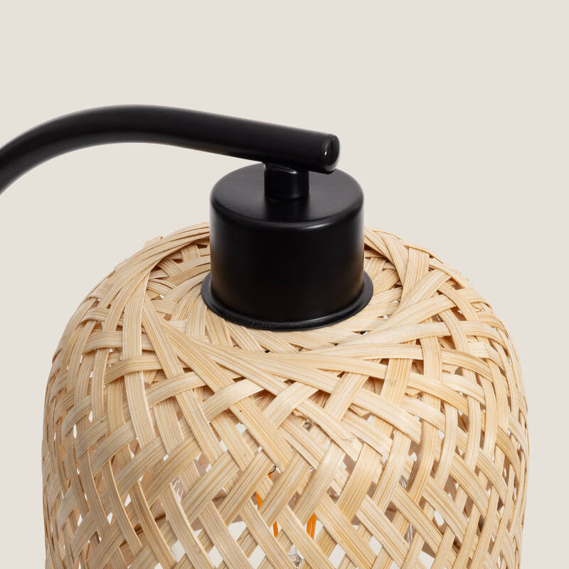 Lámpara de Mesa Bambú Adola