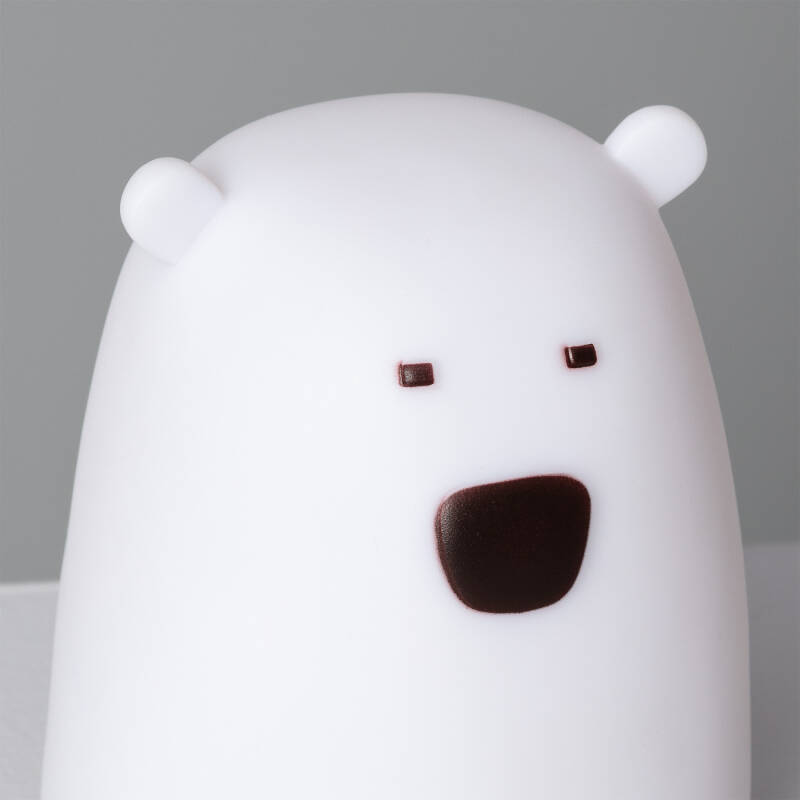 Luz Quitamiedos LED Infantil Oso RGB a Pilas
