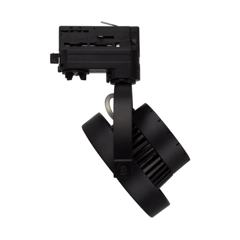 Foco Carril LED Trifásico 15W Regulable CREE AR111 Negro