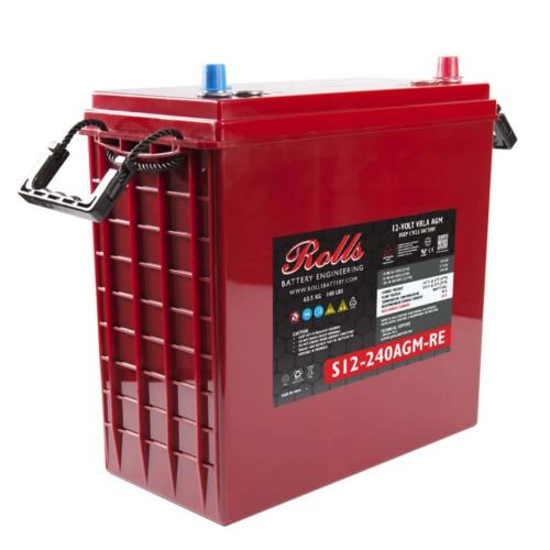 Batería Placas Solares AGM 240Ah 12V Rolls