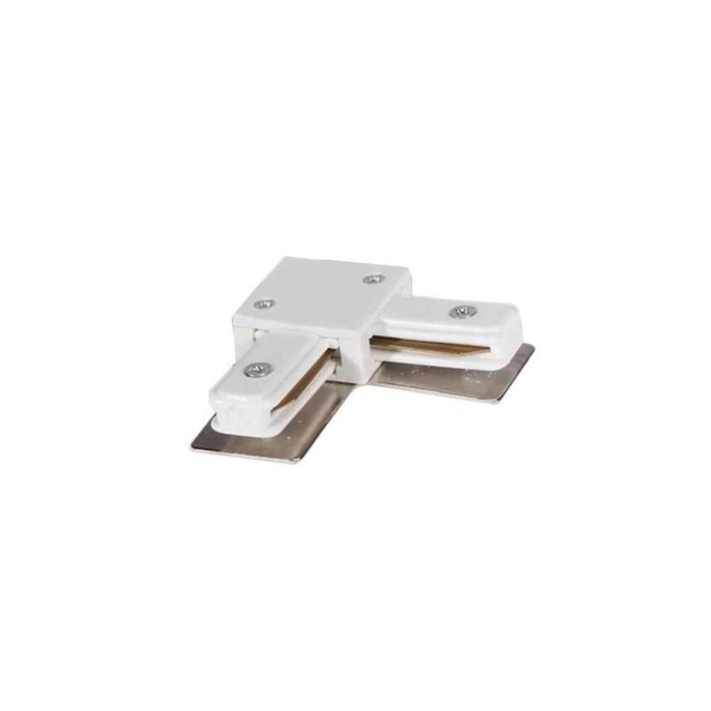 Conector Tipo L para Carril Monofásico Aluminio