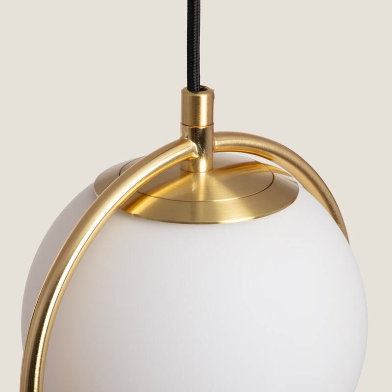 Lámpara Colgante Metal y Cristal Moonlight Puncak