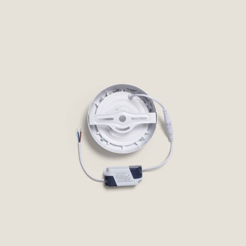 Plafón LED 6W Circular Metal Ø125 mm Design White