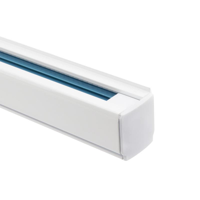 Carril Trifásico Aluminio para Focos LED 2 Metros