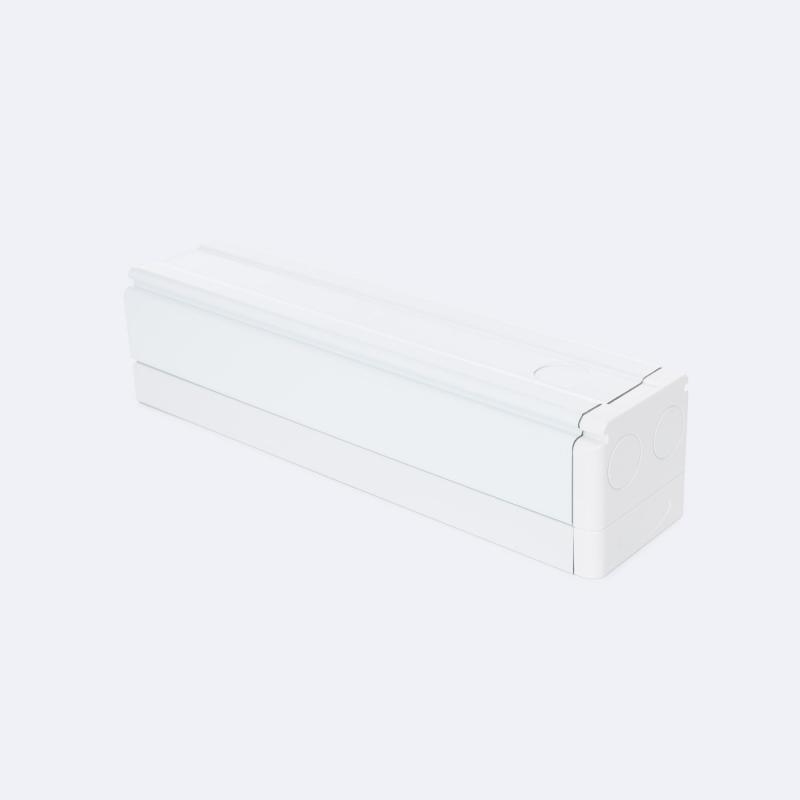 Carril de Aluminio Final con Embellecedor para Barra Lineal LED 25cm Trunking Easy Line LEDNIX