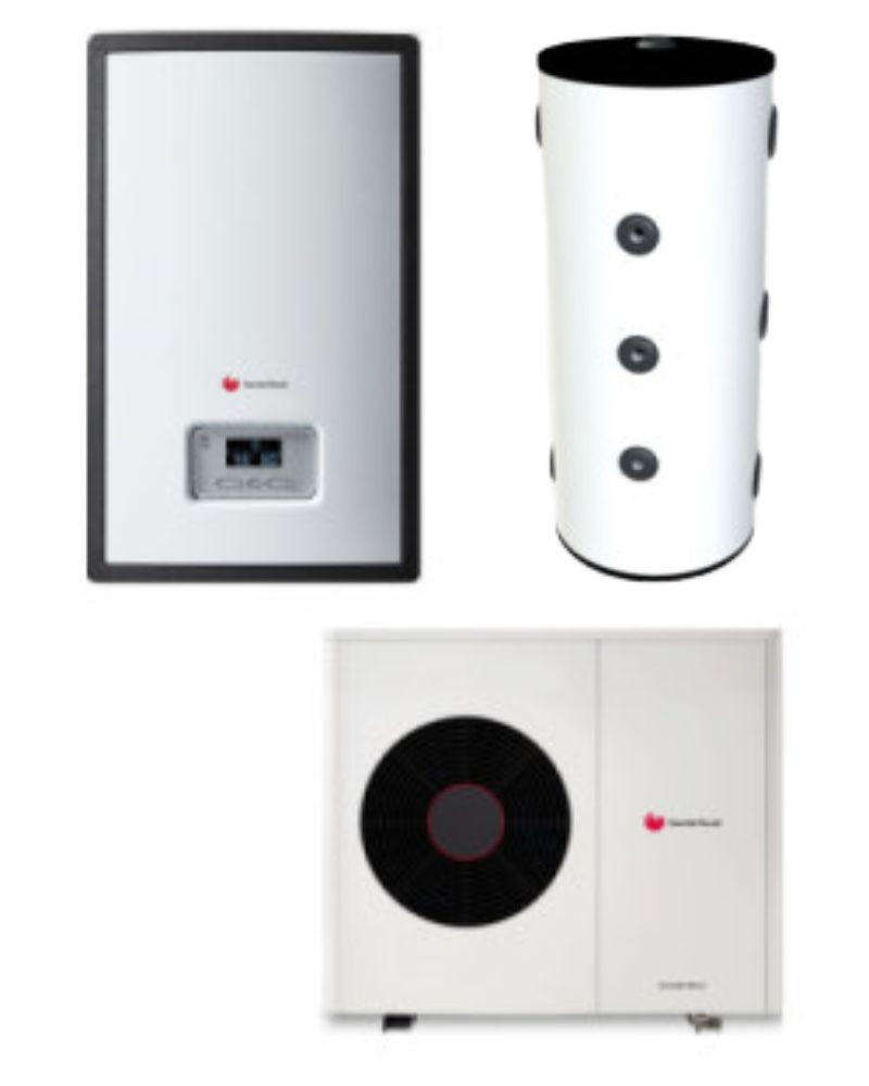 Kit Aerotermia ACS Bibloc 6kW Saunier Duval para ACS 80 L