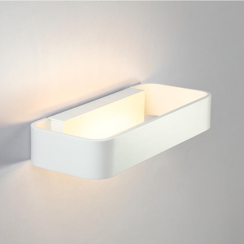 Aplique de Pared LED 9W de Aluminio Deves Blanco