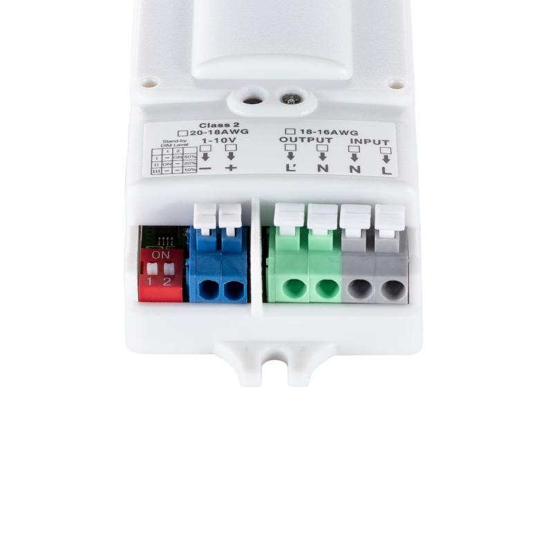 Sensor de Movimiento Radar Crepuscular 1-10V MERRYTEK MC083V compatible con Control Remoto MH10
