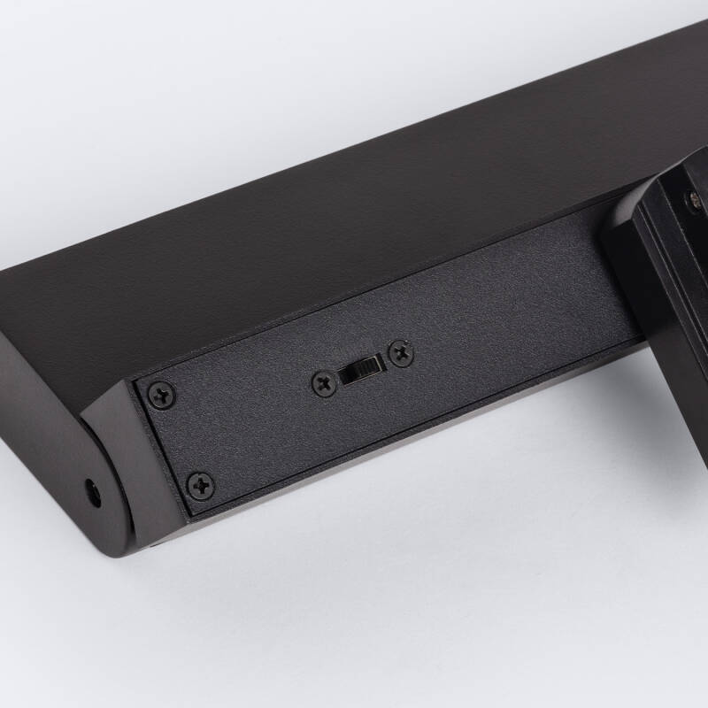 Foco Carril Lineal LED Monofásico 24W Regulable CCT Seleccionable Elegant Negro