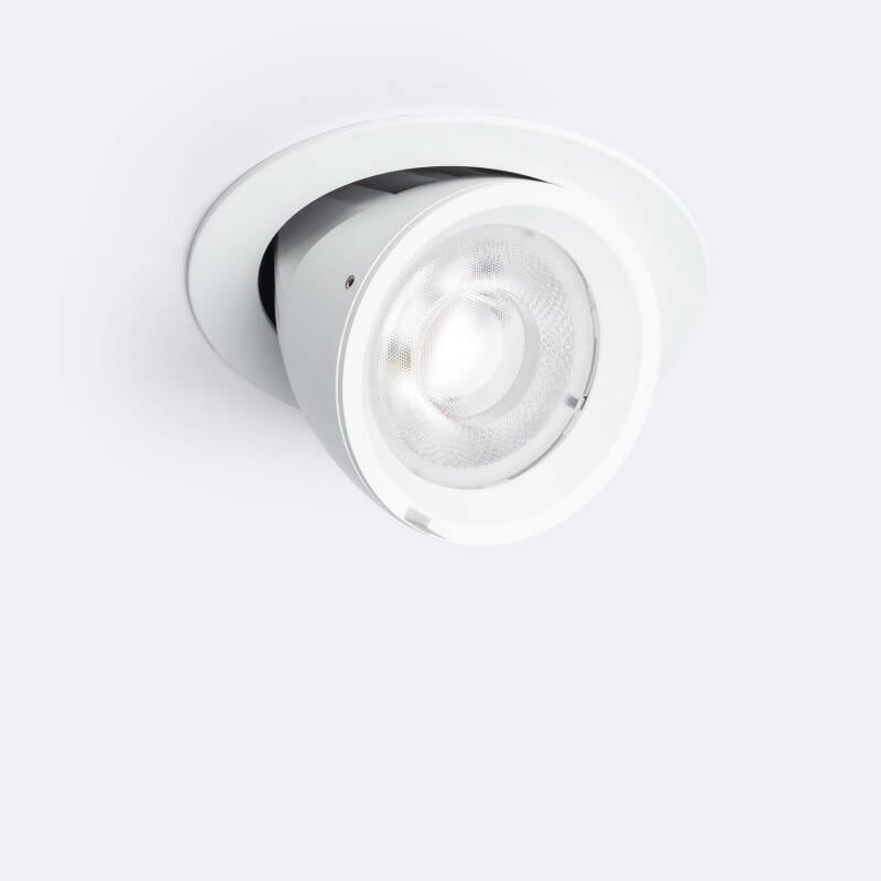 Downlight LED 24W Circular Direccionable Chip OSRAM 38º CCT 120 lm/W LIFUD Corte Ø 120 mm