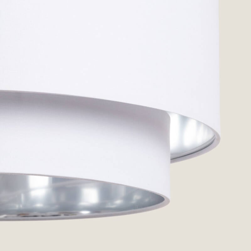 Lámpara Colgante Textil Reflect Duo