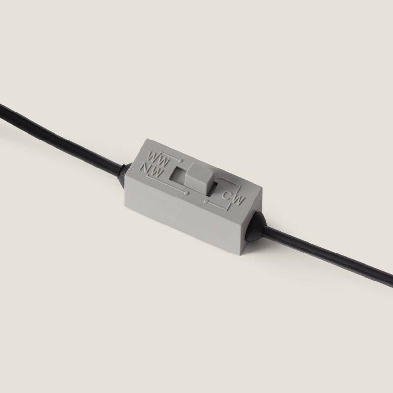 Plafón LED 24W Cuadrado Aluminio 280x280 mm Slim CCT Seleccionable Galán SwitchDimm
