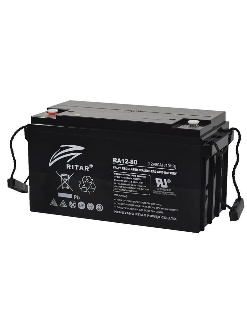 Batería AGM 12V 80Ah RITAR