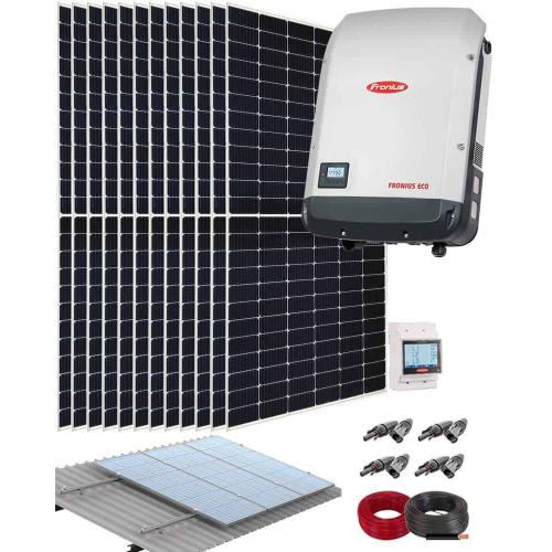Kit Energía Solar Autoconsumo Fotovoltaico 27000W 136000Whdia Fronius Trifásico