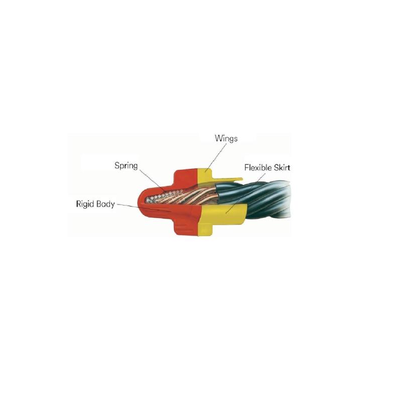 Conector de Cable Resorte Scotchlok T/Y 1-5mm² 3M 7100136955-GS