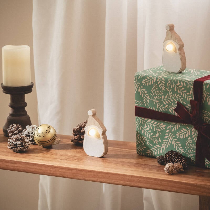Papa Noel LED con Batería