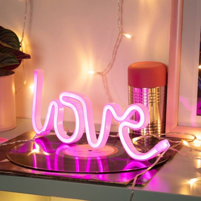Neón LED Love con Batería
