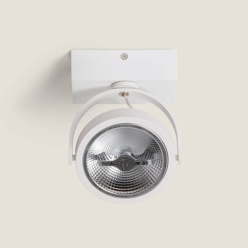 Foco LED 15W CREE de Superficie Direccionable AR111 Regulable Blanco