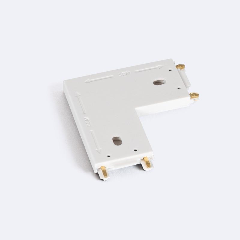 Conector Tipo L para Carril Magnético 25mm SuperSlim 48V Superficie