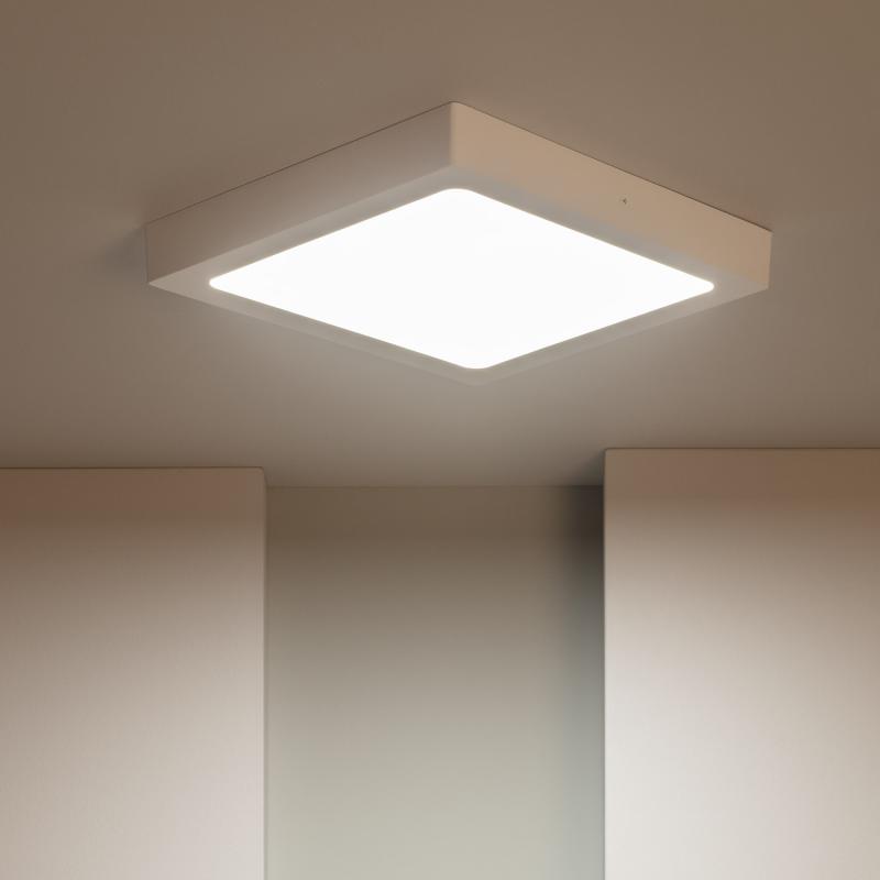 Plafón LED 24W Cuadrado 301x301 mm