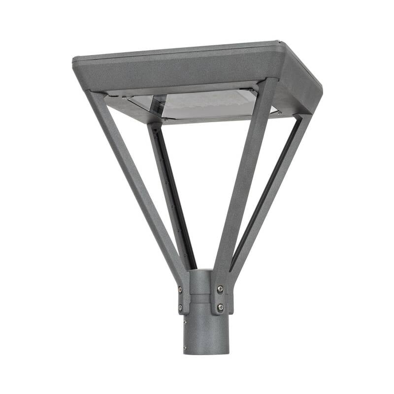 Farola LED 40W Ámbar Aventino Square LUMILEDS PHILIPS Xitanium Regulable 1-10V