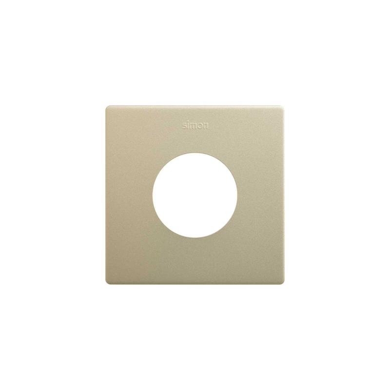Marco 1 Elemento Estética Mínima para Base Enchufe Schuko CLEAN SIMON 270 27110610