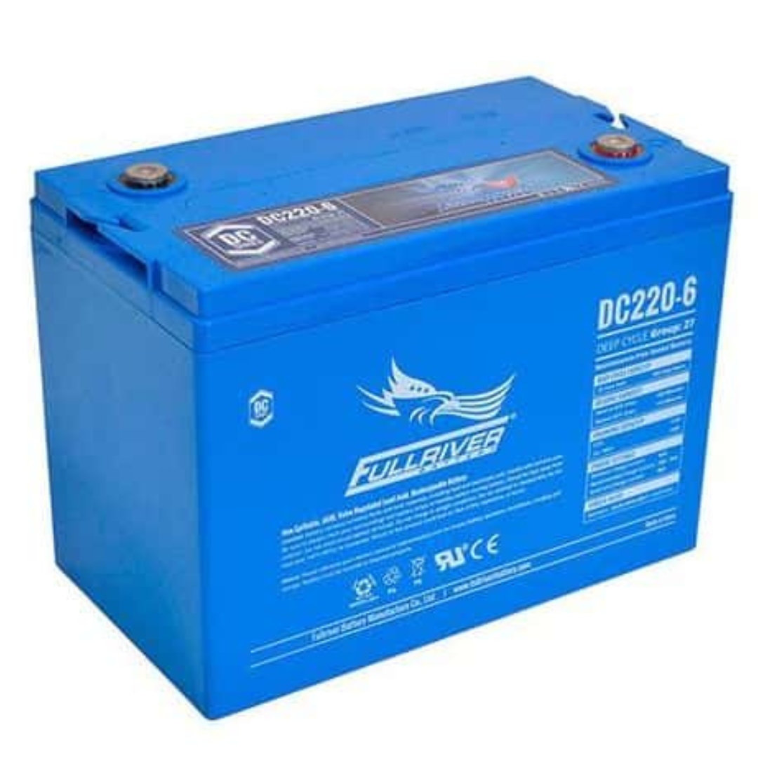 Batería AGM 6V 220Ah Solar FULLRIVER