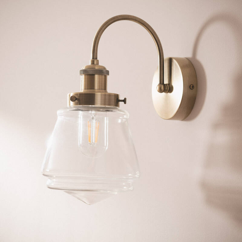 Lámpara de Pared Cristal Ticiano