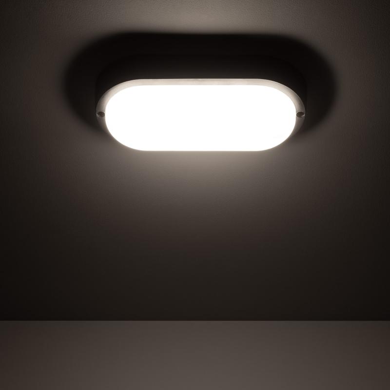 Aplique LED 25W Oval IP65 Hublot Black