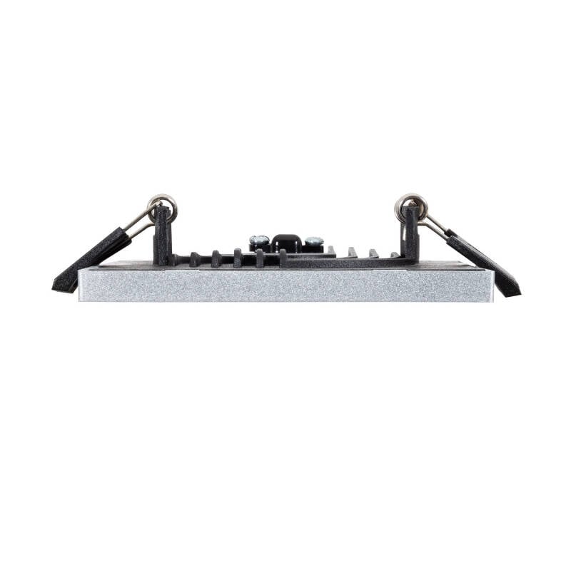 Placa LED 8W Cuadrada High Lumen LIFUD Corte Ø 75 mm Silver