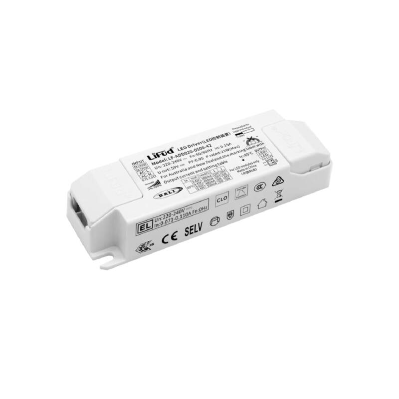 Driver LIFUD Regulable DALI/PUSH 200-240V Salida 9-54V DC ADDXXX