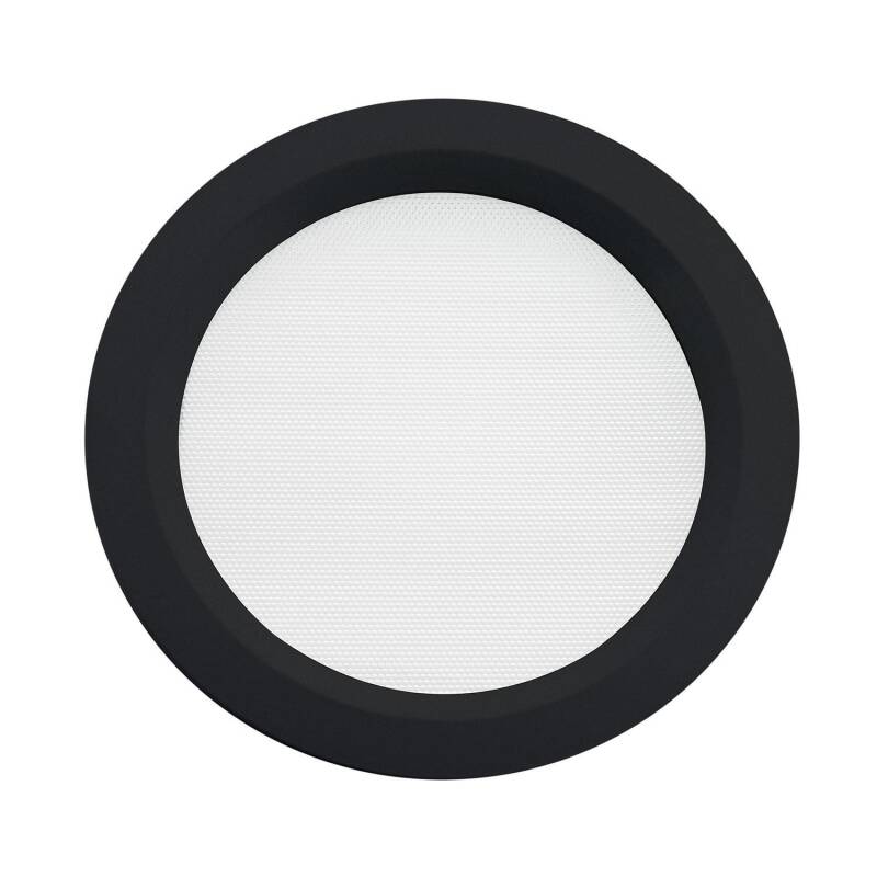 Downlight LED 30W Circular SAMSUNG Aero 130 lm/W Microprismático LIFUD Corte Ø 200 mm Negro