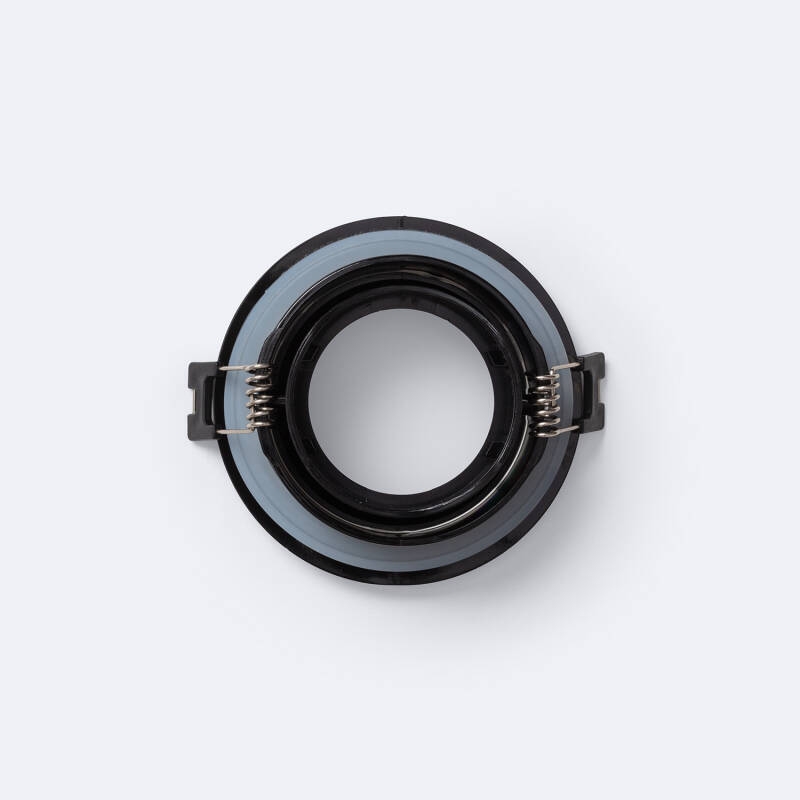 Aro Downlight Redondo IP65 para Bombilla LED GU10 / GU5.3 Corte Ø75 mm Minus