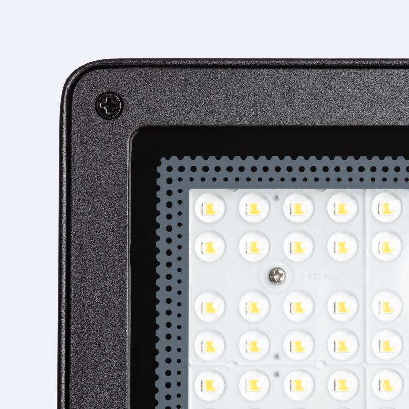 Foco Proyector LED 50W Regulable 0-10V 170 lm/W IP65 ELEGANCE Slim PRO Negro Blanco Cálido 3000K 60º