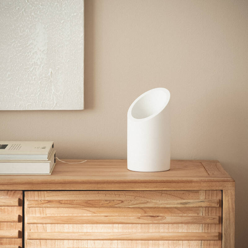 Lámpara de Mesa Yeso Rise Uplighter