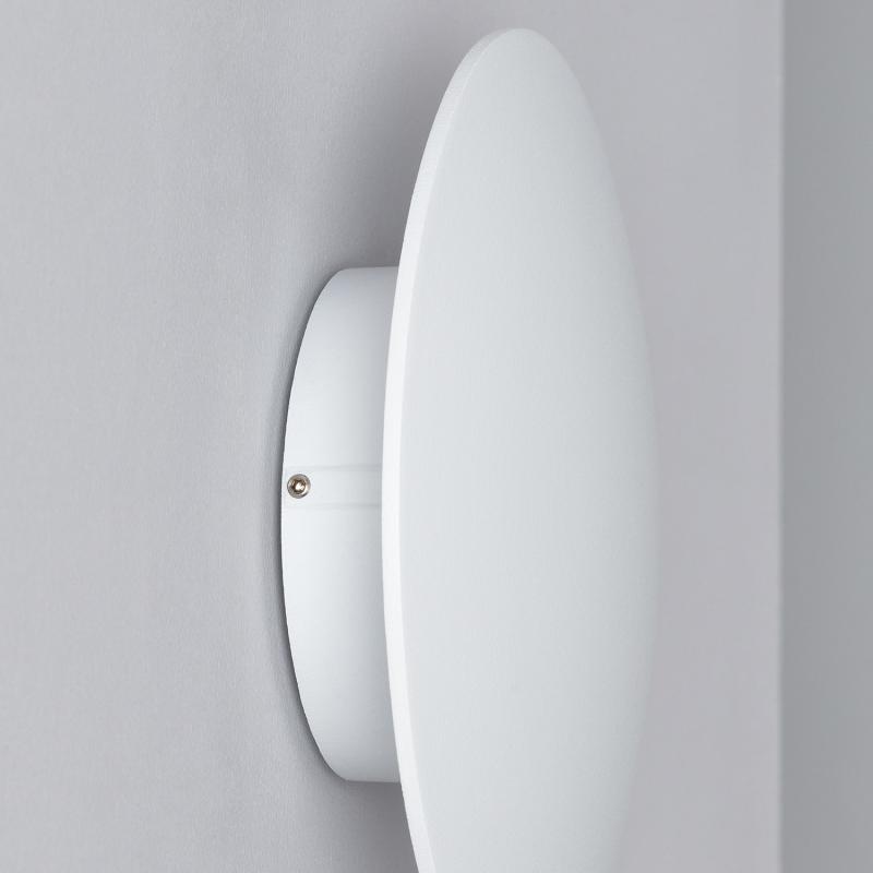 Aplique de Pared LED 6W de Aluminio Iris Blanco