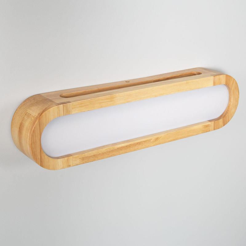 Aplique de Pared LED 12W de Madera Egil
