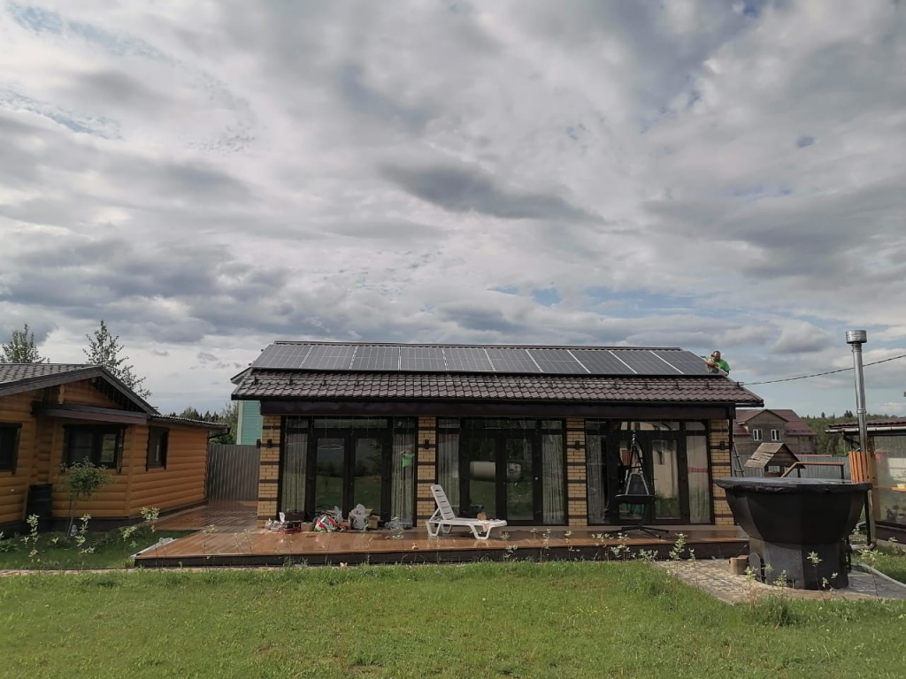 Estación Solar Autónoma – Casa 6 kW