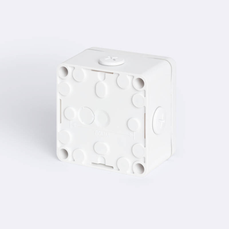 Sensor de Movimiento PIR Crepuscular 240º de Superficie Exterior IP65 con Mando