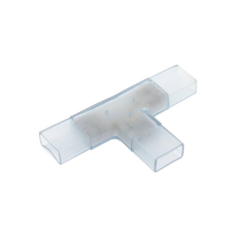 Conector Tipo T Tira LED RGB 220V AC Corte cada 25cm/100cm