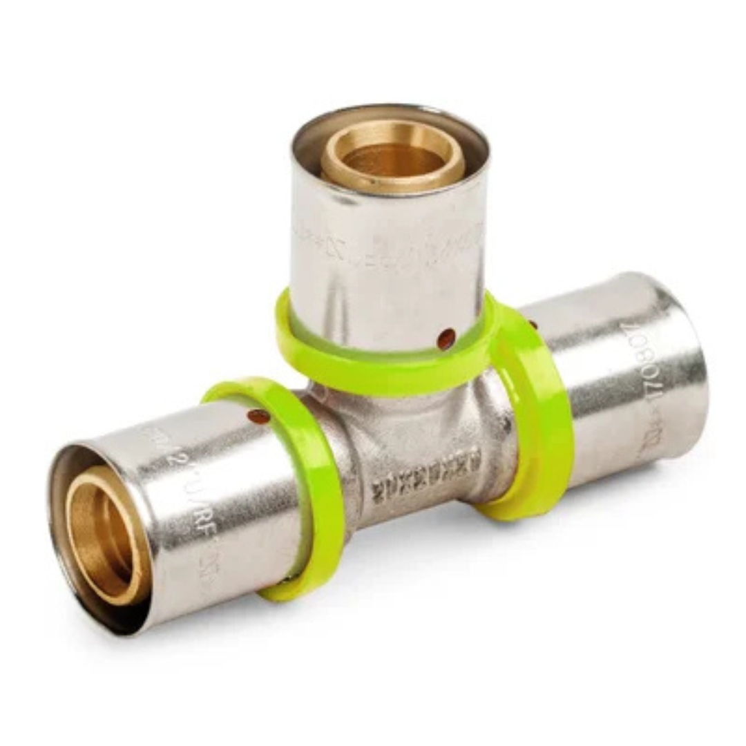 Te igual prensar latón Ø32mm HHH calefacción Pressman MultiPRESS