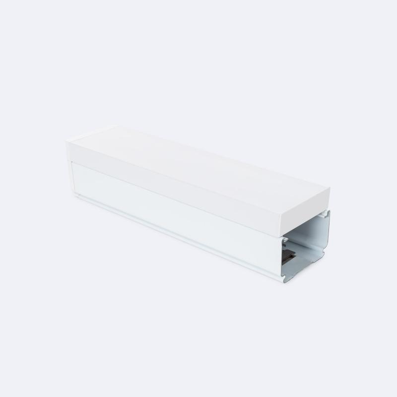 Carril de Aluminio Final con Embellecedor para Barra Lineal LED 25cm Trunking Easy Line LEDNIX