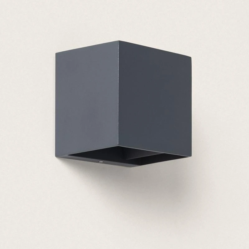 Aplique de Pared Exterior LED 10W Aluminio CCT Seleccionable Denny