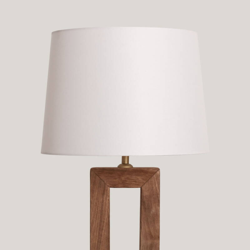 Lámpara de Pie Madera Abner