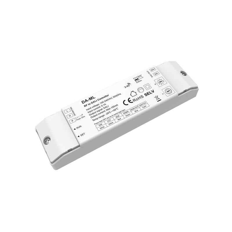 Convertidor RF a DALI DT6/DT8 con BUS integrado SKYDANCE DA-ML Compatible con Pulsador