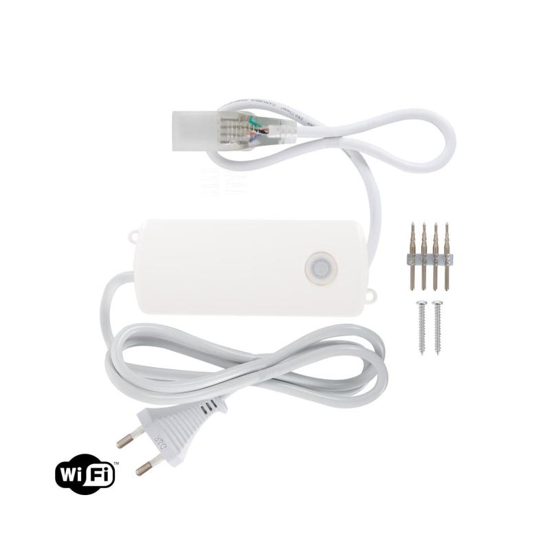 Controlador WIFI para Tira LED RGB 220V AC 60 LED/m IP65 Corte cada 100cm