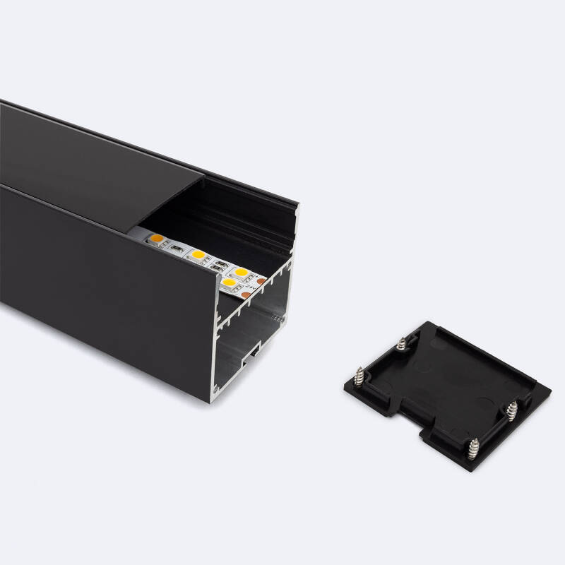 Perfil Aluminio Colgante XL para Tiras LED hasta 45 mm