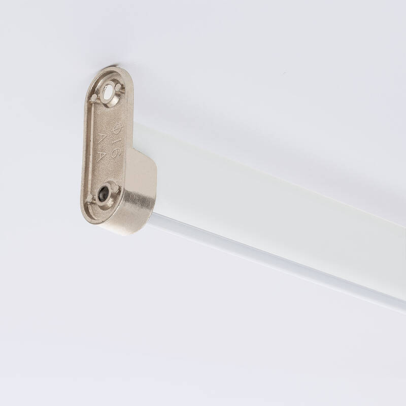 Perfil Aluminio Barra Colgar Ropa para Armario para Tiras LED hasta 12 mm