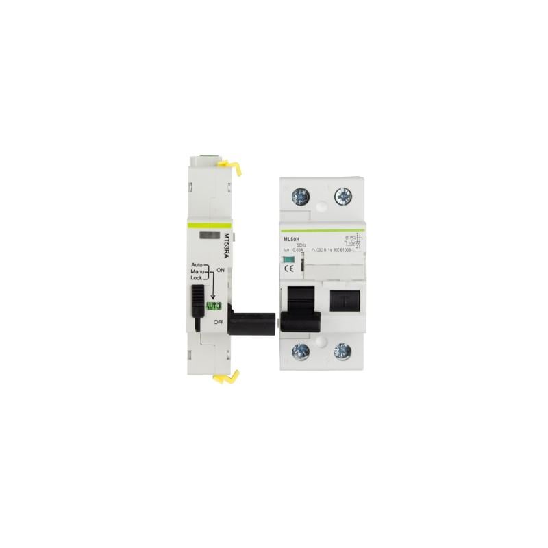 Interruptor Diferencial Industrial Rearmable Compacto 2P 30mA 40-36A 10kA Clase A MATIS