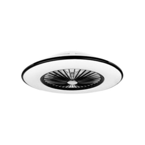 Ventilador de Techo sin Aspas Silencioso con Luz LED y Altavoz Vega Negro
